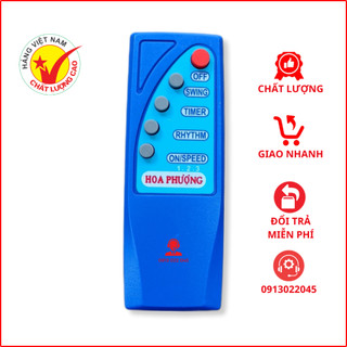 Remote - Điều khiển quạt Hoa Phượng và điều khiển quạt đa năng.