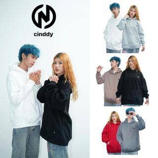 Áo hoodie nỉ bông in CINDDY BRAND form unisex (CHS001) Nam Menswear Dài Tay Tay Dài