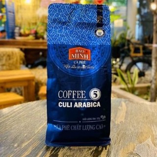 Cà phê số 5 robusta bảo minh - cà phê nguyên chất truyền thống đắng đậm thơm - 1 bịch 500g