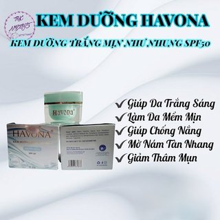 Kem dưỡng trắng da Havona mịn nhung Spf50