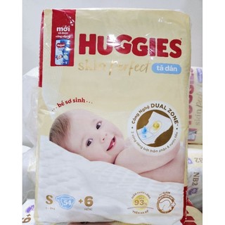 Tã dán sơ sinh huggies s-56