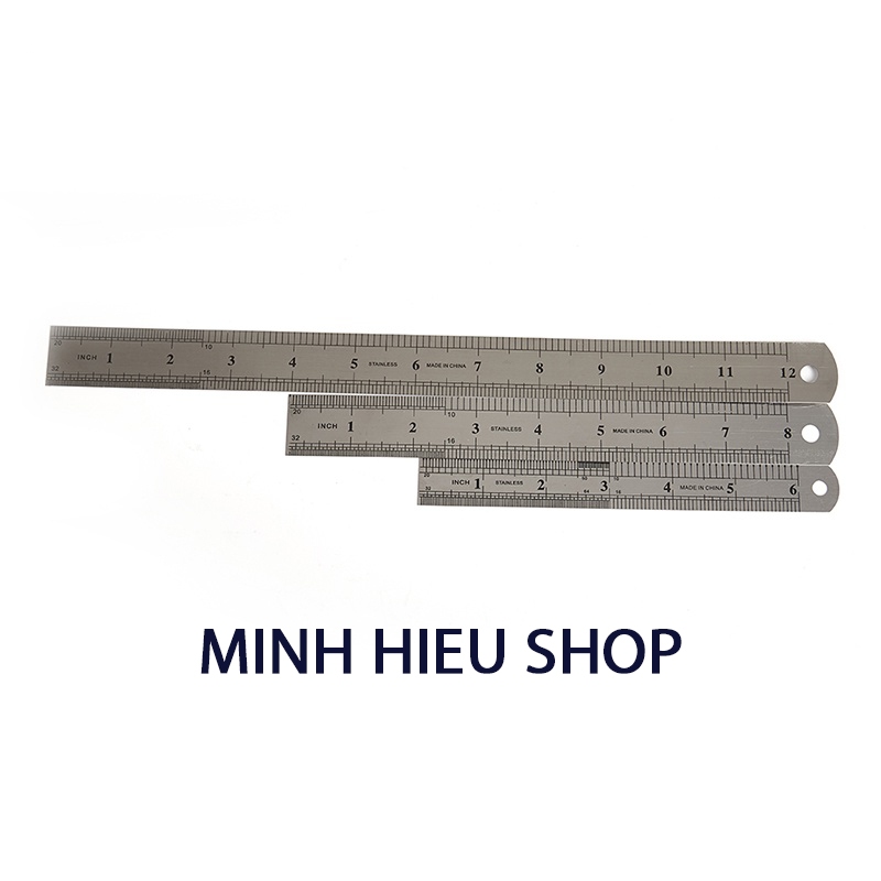 Thước Thép Không Gỉ 20cm Mới