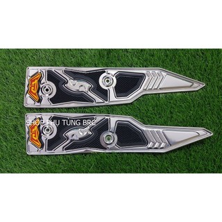 Thảm inox để chân xe airblade các đời xe từ 2008-2024