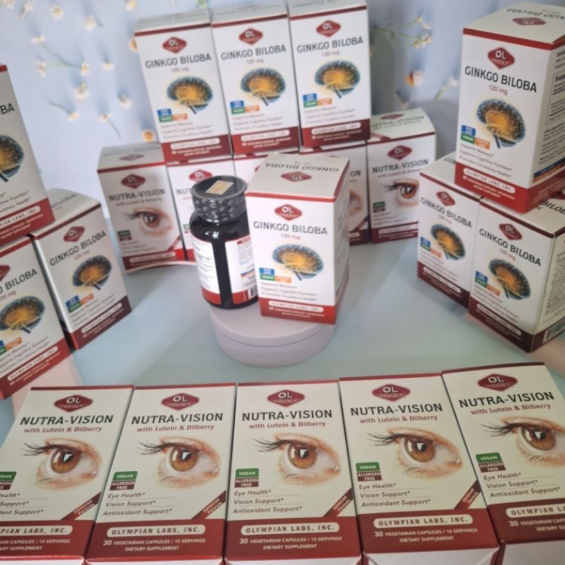[Chính Hãng] Ginkgo Biloba Olympian Labs  120mg - Bổ sung dưỡng chất cho não bộ