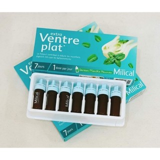 Detox Milical Extra Ventre Plat thải độc đường ruột đốt mỡ bụng 7 ống
