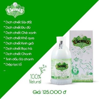 Nước tắm gội thảo dược Elemis 200ml/ 500ml