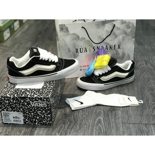Siêu phẩm giày thể thao sneaker imran potato x vans vault knu skool vr3 lx đen cao cấp ảnh thật+tặng tất