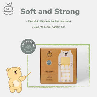 KHĂN TẮM - KHĂN SỮA SỢI TRE LỤA LAPOMME