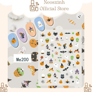 Sticker Dán Móng Tay Halloween - Hình Dán Móng - Neosxinh Nails