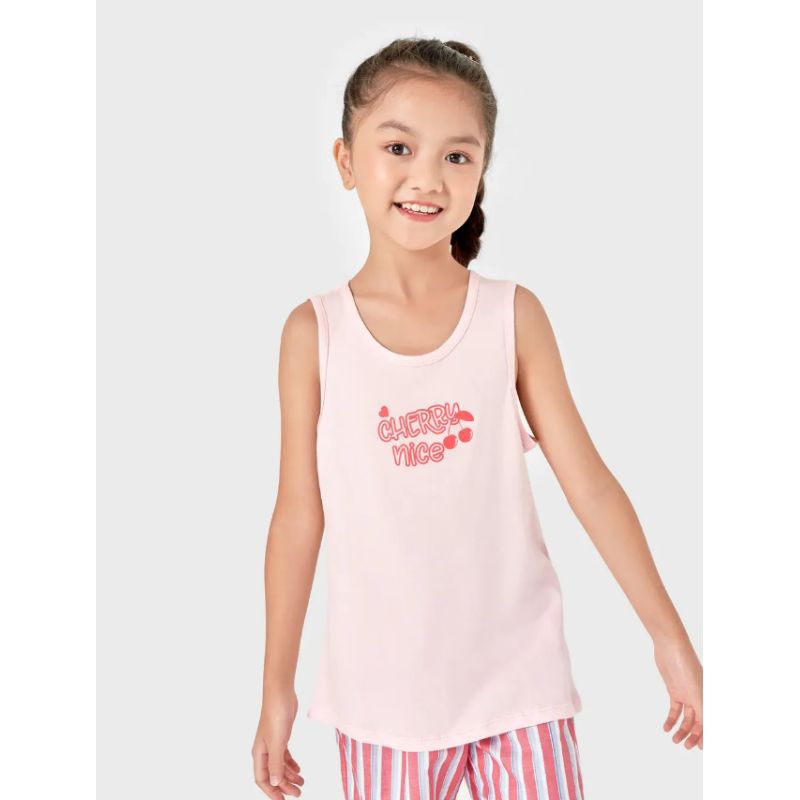 Pack 2 áo ba lỗ mặc nhà bé gái Canifa