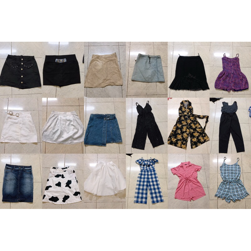 UP 28-2 JUMPSUIT, VÁY HÀNG LỖI SECONDHAND HÀNG SI