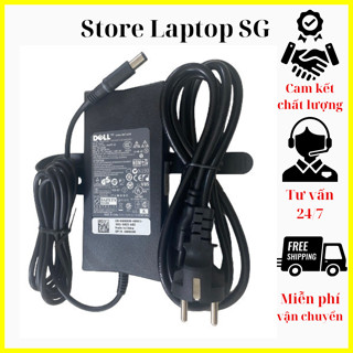 Sạc Dell Slim 90W 19.5V 4.62A Đầu Lớn Dùng Cho Latitude E6520 E6530 E7240 E7270 E7250 E7440 E7450 E7470 E6540 E6440 Zin