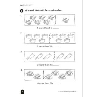 Sách - Step by Step Math -  1,2,3,4,5,6 -  bản đẹp khổ A4