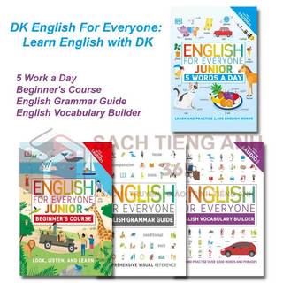 English for Everyone - Beginners Course/ Grammar Guide/ Vocabulary Builder/ 5 Words A Day
