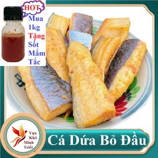 Khô cá dứa Đã Lóc Bỏ Phần Đầu Và Xương Thơm Ngon Vừa Ăn-[Tặng Kèm Sốt Tắc Chua Cay] VỰA KHÔ MINH TRIẾT