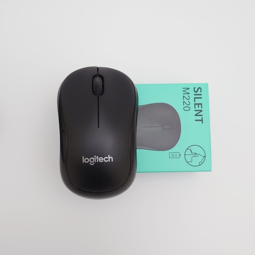 Chuột Không Dây Logitech M220 Silent - Giảm Ồn Nhỏ Gọn Siêu Đẹp - Bảo Hành 12 Tháng | BigBuy360 - bigbuy360.vn
