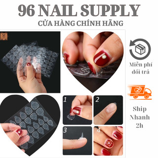 Miếng keo dán móng tay chân 2 mặt siêu bền bảo vệ