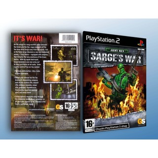 Đĩa game ps2, army men: sarge's war cho ps2