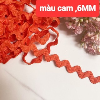 Dây viền  ziczac, size 2MM  đến  1.2CM (5 mét)