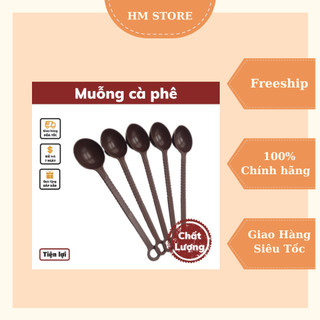 SALE GIÁ SỈ Thìa đong định lượng cafe bột sữa pha chế màu nâu 20g