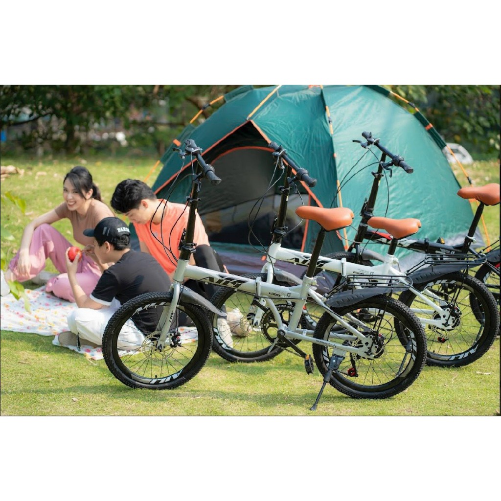 Xe Đạp Gấp Gọn AILI,Xe Đạp Thể Thao Siêu Nhẹ Tiện Lợi Dễ Dàng Điều Chỉnh Dành Cho Người Lớn Và Trẻ Em