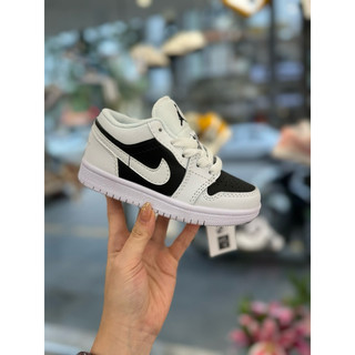 Giày Jordan trẻ em panda đen trắng