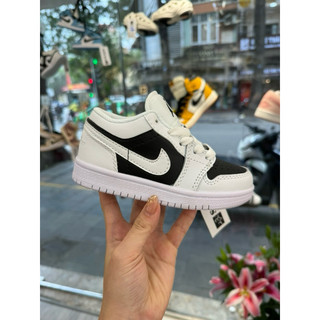 Giày Jordan trẻ em panda đen trắng