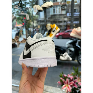 Giày Jordan trẻ em panda đen trắng