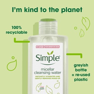 Nước tẩy trang Simple Micellar Water