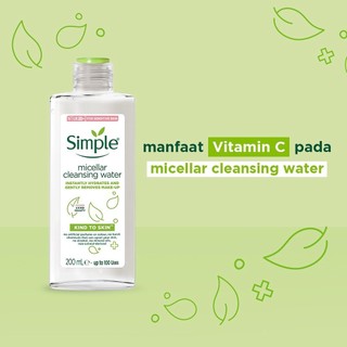 Nước tẩy trang Simple Micellar Water