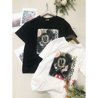 Áo thun cotton xịn xò chuột micky