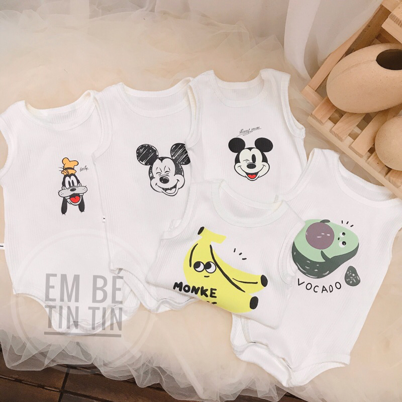 Body chip ba lỗ cho bé