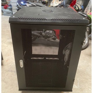 Tủ Mạng cabin 20U_D600 màu đen