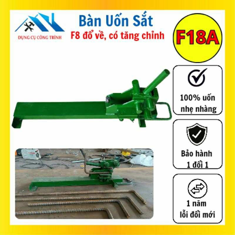 Bàn Uốn Sắt Cây Phi (14-16-18) dùng trong th công xây dựng