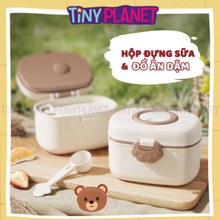 Hộp đựng sữa bột, đồ khô, snack cho bé tiện dụng cho bé đi chơi, du lịch, hộp chia sữa, hộp trữ sữa