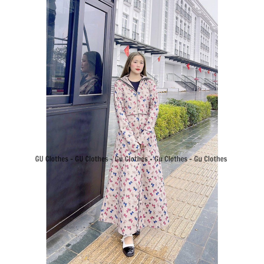 Áo Chống Nắng Toàn Thân Thiết Kế 2 Lớp Phần Thân Croptop Chất Umi Lạnh In Hình | BigBuy360 - bigbuy360.vn