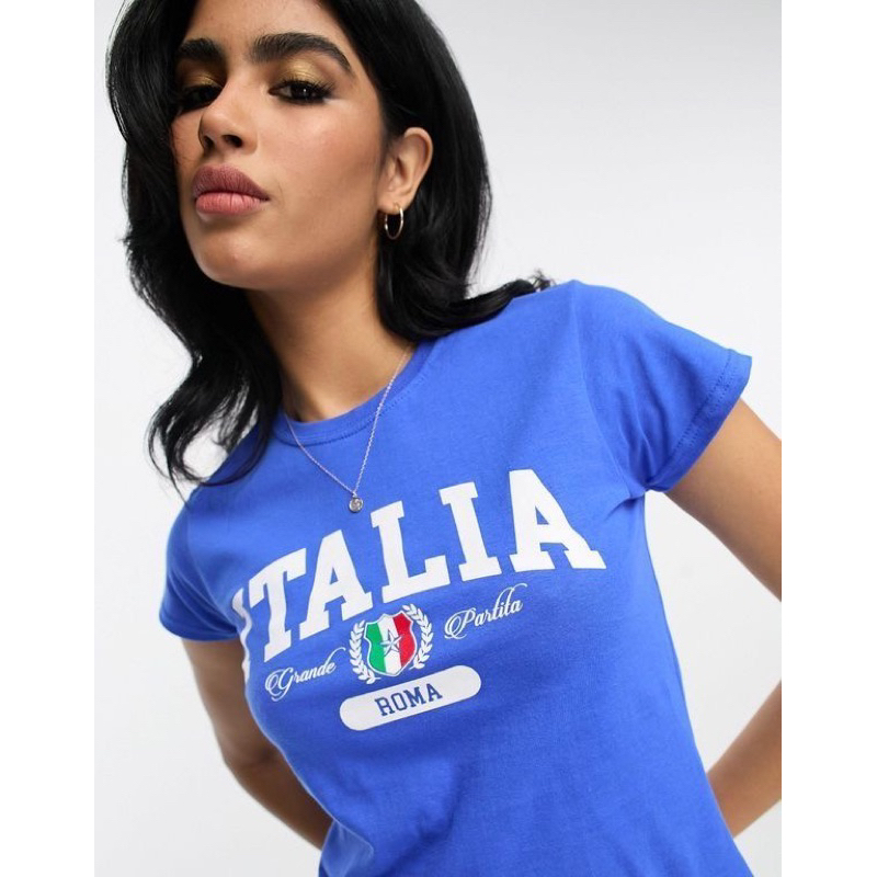 ÁO THUN BABY TEE LOGO ITALY
