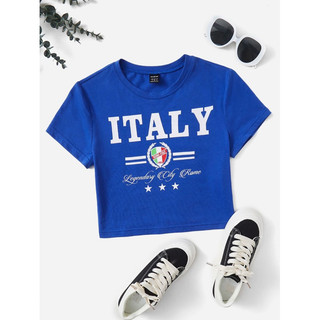 ÁO THUN BABY TEE LOGO ITALY