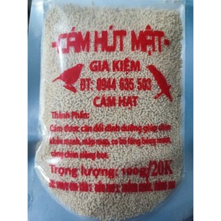 10 gói cám hút mật gia kiệm - bao bì mẫu cũ ko in mép túi