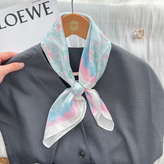 LINH TUXEDO - KHĂN TURBAN LỤA SATIN DÁNG VUÔNG CÔNG SỞ