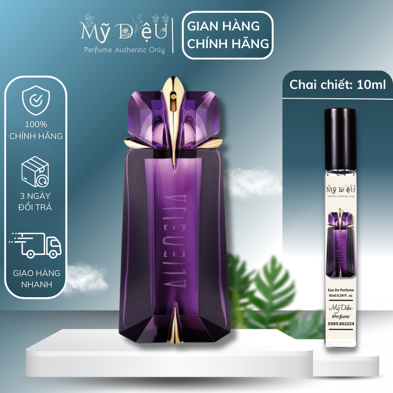 Nước Hoa Nữ Chiết 10ml Alien Tím | Chính Hãng | Quyến Rũ, Cuốn Hút