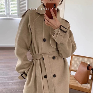 Áo dạ dáng dài áo khoác nữ dạ cao cấp