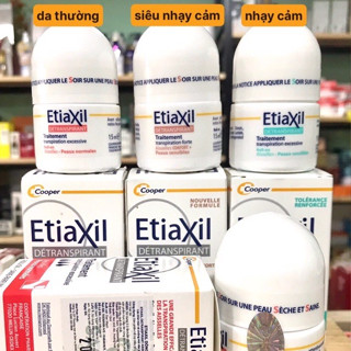 (CHÍNH HÃNG, BILL, NHÃN PHỤ, TEM HÃNG) Lăn NÁCH Etiaxil 15ml (đủ 3 màu)