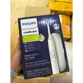 Bàn chải điện Philips Sonicare 6100 Protective Clean, 3 chế độ chải, 3 mức rung