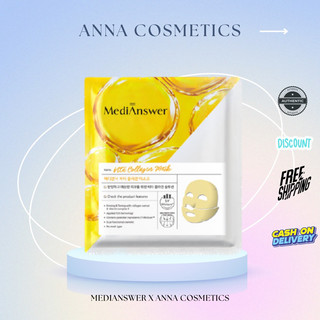 Mặt nạ thạch vàng Filler collagen 83% medianswer vita collagen mask	.