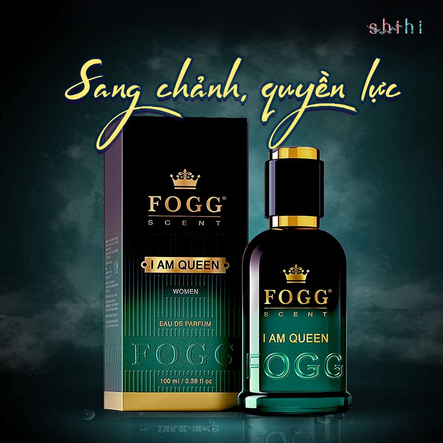 Nước hoa dành cho nữ FOGG Iam Queen hương thơm quý phái, cổ điển 100ML, nhập khẩu chính hãng Dubai