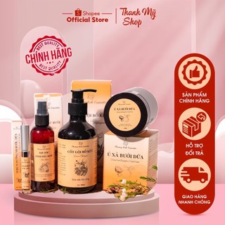 Cốt gội bồ kết & ủ xả bưởi dừa - phương anh cosmetic