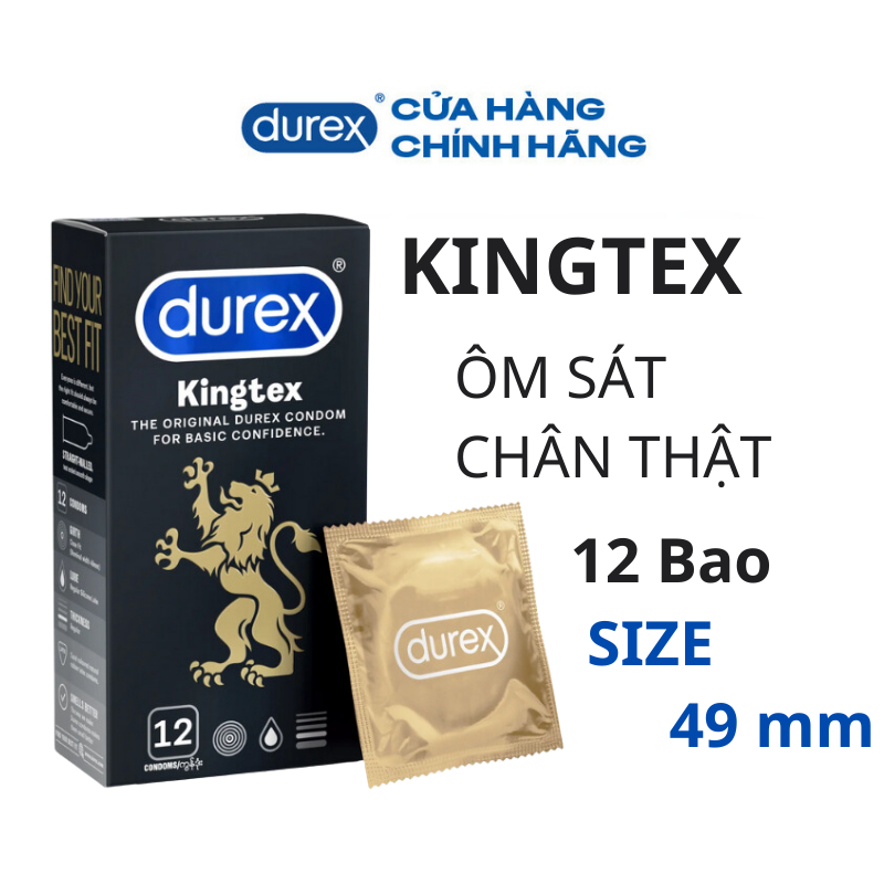Bao Cao Su Durex Hộp 12 cái tùy chọn Fertherlite, Invisible, Performa, Pleasuremax, Kingtex, Jeans