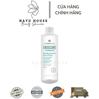 Nước tẩy trang endocare hydractive micellar solution agua micelar 400ml