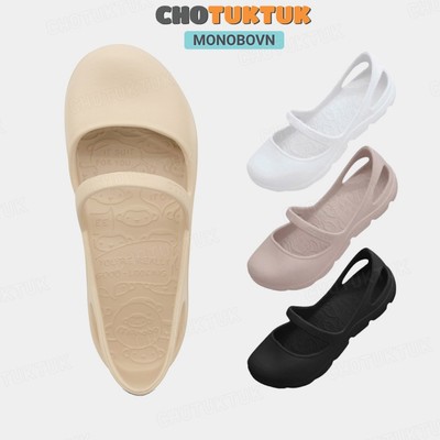 Giày nữ Thái Lan thời trang chất cao su đúc nhẹ êm chống trơn đi mưa thoải mái Moniga Nicky